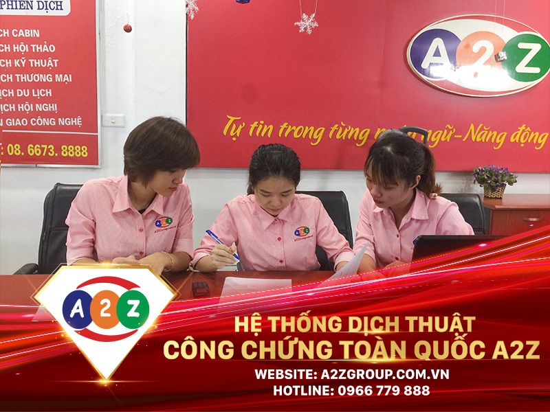 Dịch thuật công chứng tiếng Nga tại Việt Trì - Phú Thọ