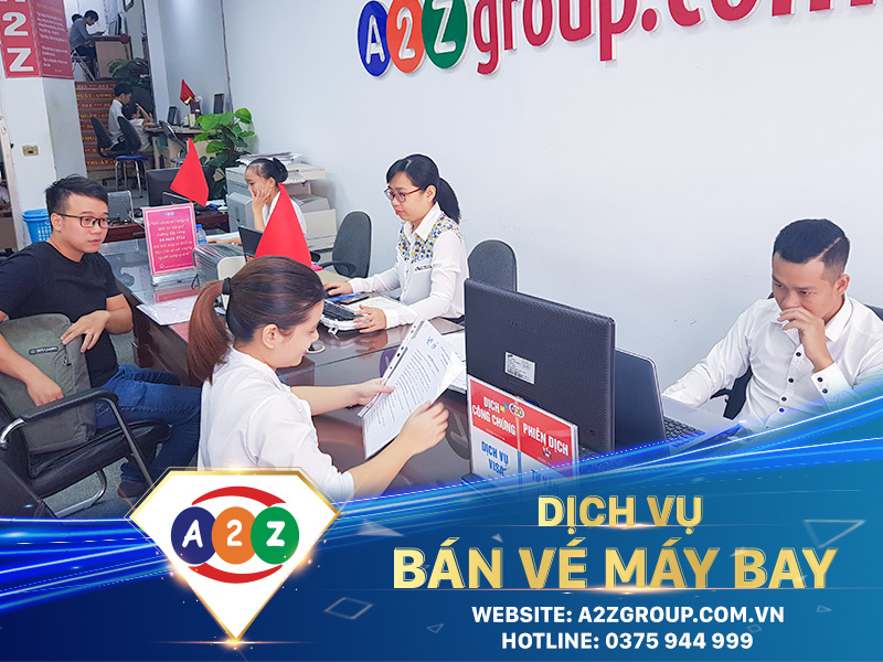 Khách hàng đặt vé hãng Bamboo Airways tại Hệ Thống Phòng Vé A2ZGroup