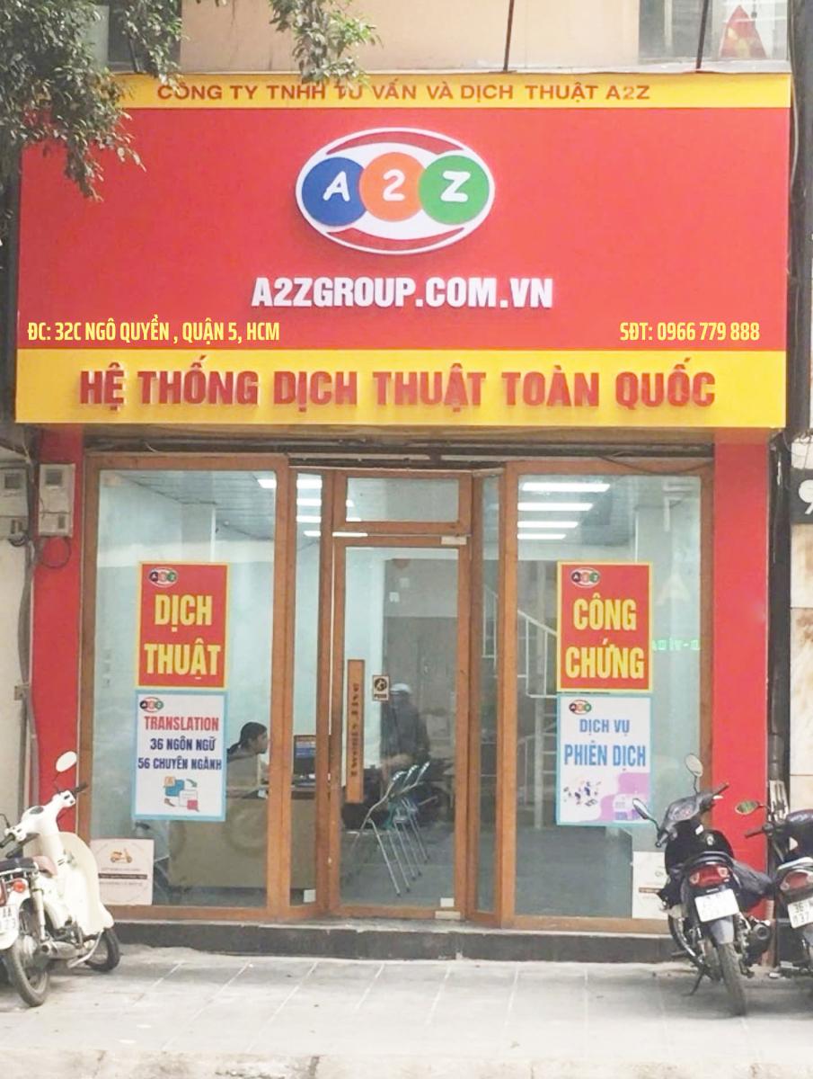 CÔNG TY DỊCH THUẬT TPHCM