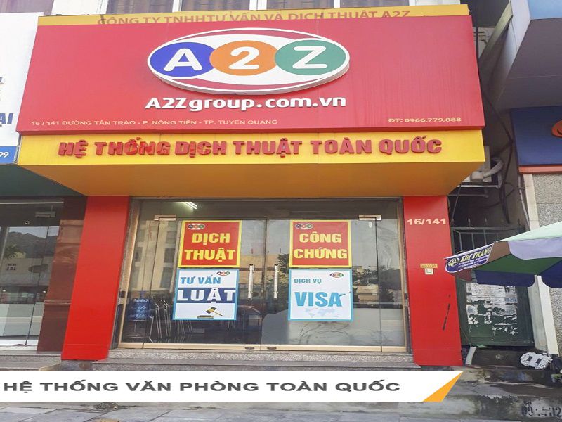 Văn Phòng Visa A2Z