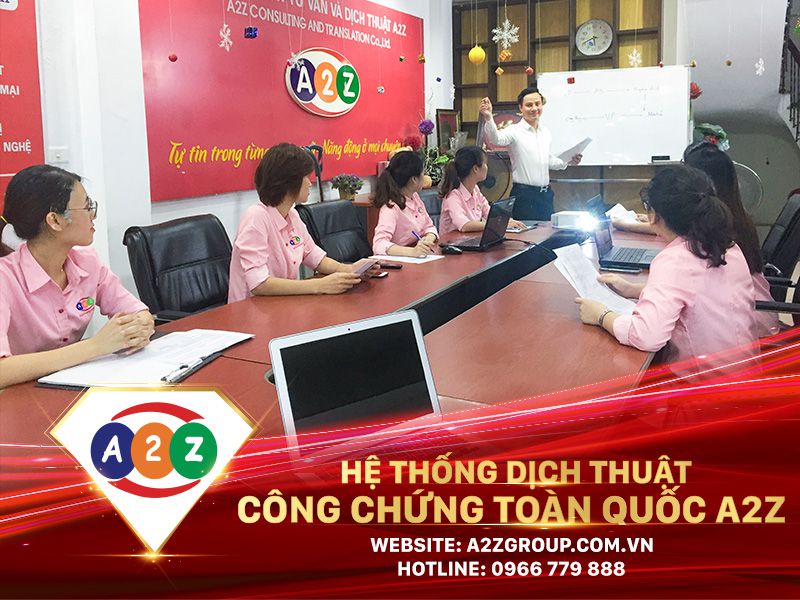 Văn phòng dịch thuật - công chứng