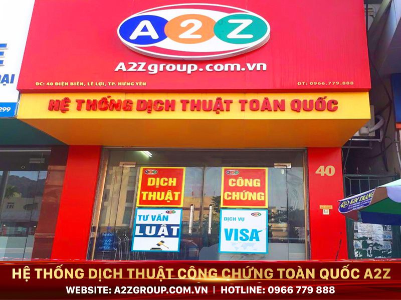 Dịch thuật công chứng tiếng Thái tại Long An