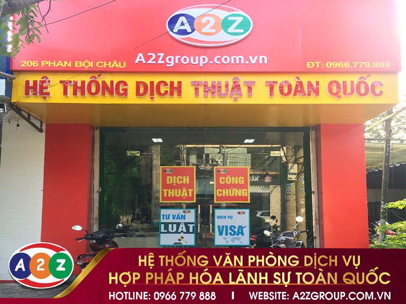Hợp pháp hóa lãnh sự tại Phủ Lý
