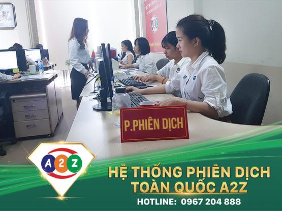 Hệ Thống Phiên dịch A2Z Toàn Quốc